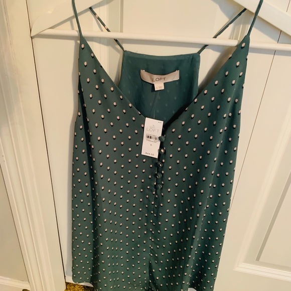 Loft Green Tank top - Picture 2 of 3